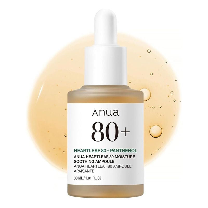 ANUA 80+ Heartleaf 80 + Panthenol Ampoule ( New Packaging )