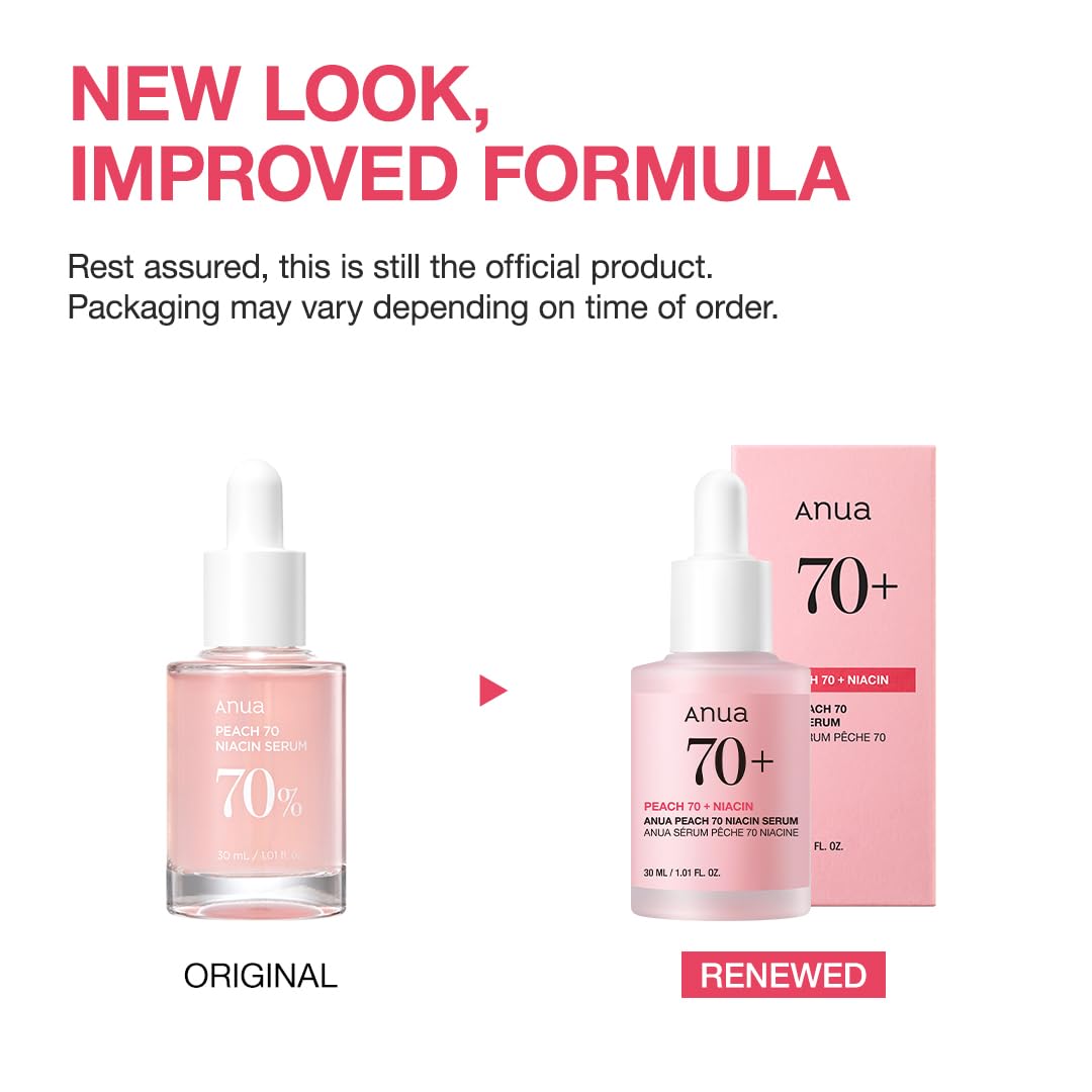 ANUA Peach 70 Niacinamide Serum