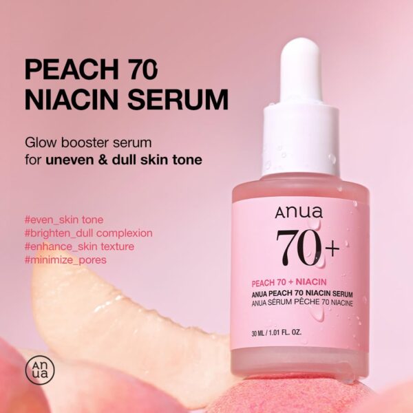 ANUA Peach 70 Niacinamide Serum