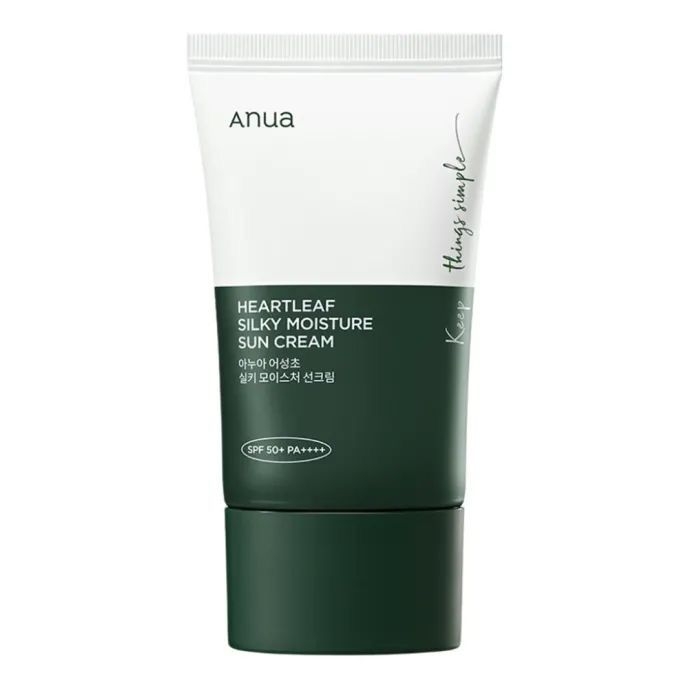 ANUA Heartleaf Silky Moisture Sun Cream